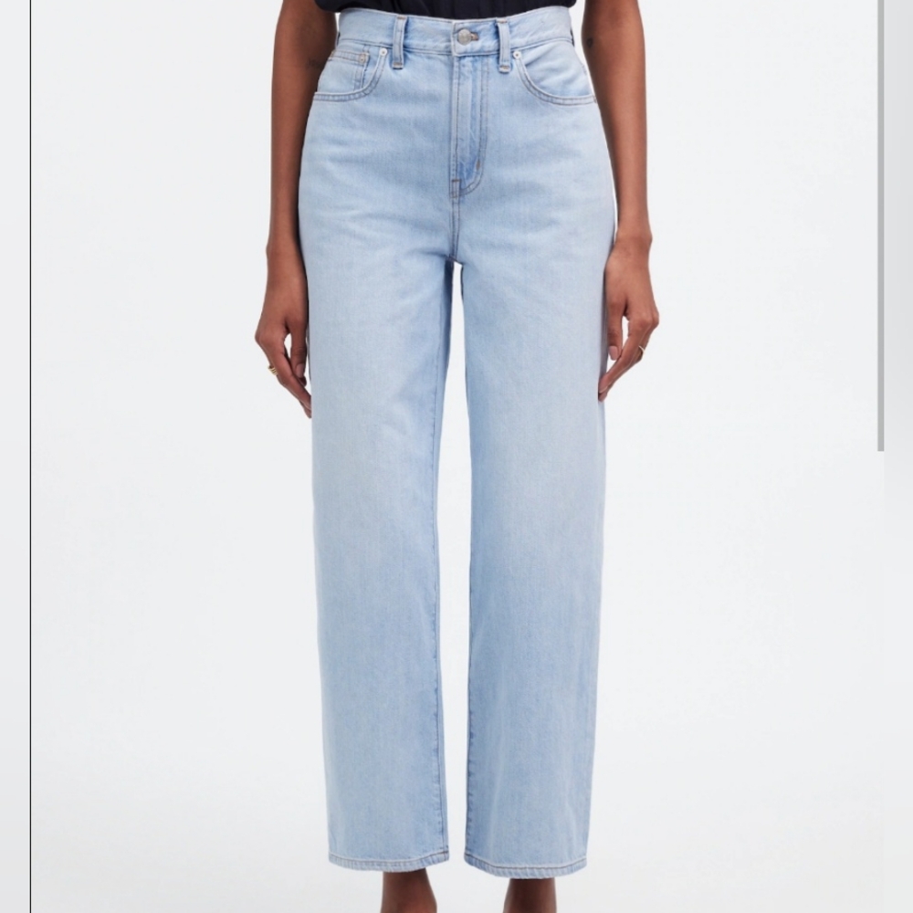 Madewell Light Blue Flare & Wide Leg Jeans